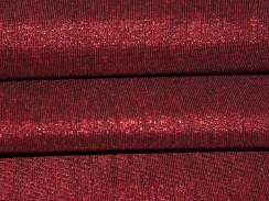 Новогодние ткани Santa burgundy lurex