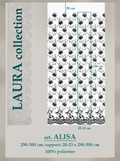 Тюли с вышивкой Alisa
