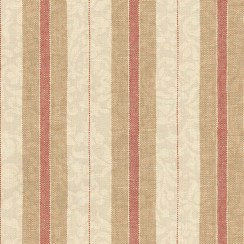 Бордовая ткань для обивки и штор, Stripe blossom 02