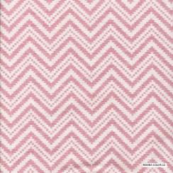Розовая ткань с геометрическим рисунком Regina 22