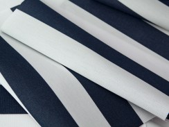 Уличные ткани в сине-белую полосу SILVER col.33