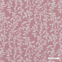 Розовая ткань с рисунком Victoria 22